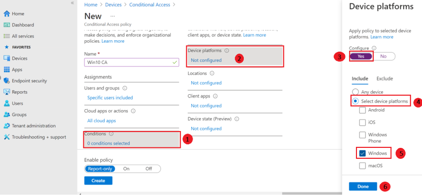 Block Access to Microsoft 365 Resources from Unmanaged Windows Device